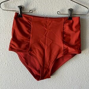 Aerie high waist bikini bottom Small